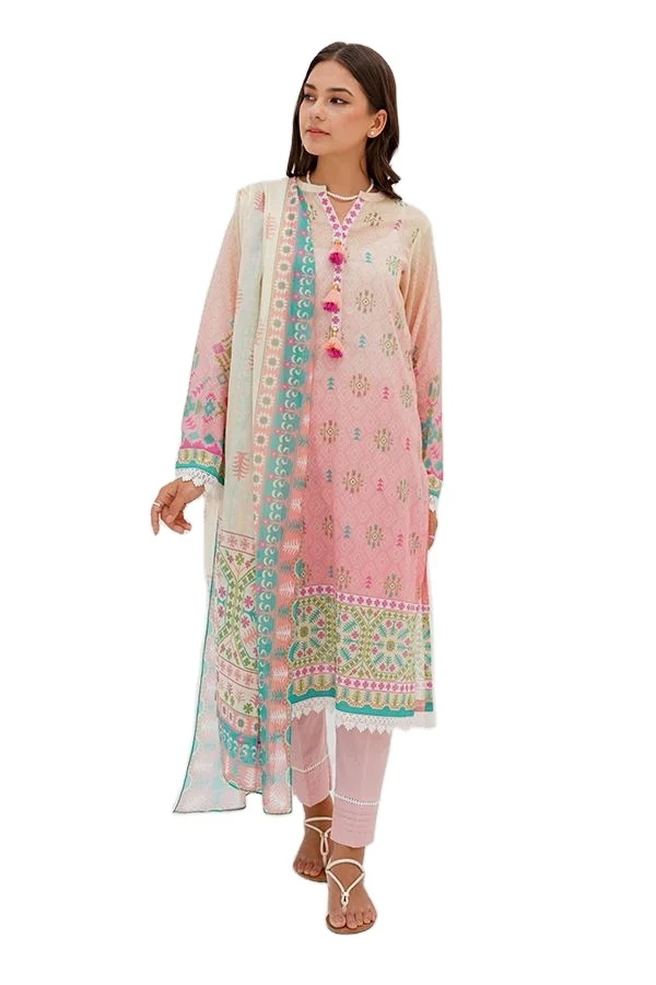 Premium Quality 2022  Wholesale pakistani ladies casual party wear shalwar kameez customized color size best stitching Quality