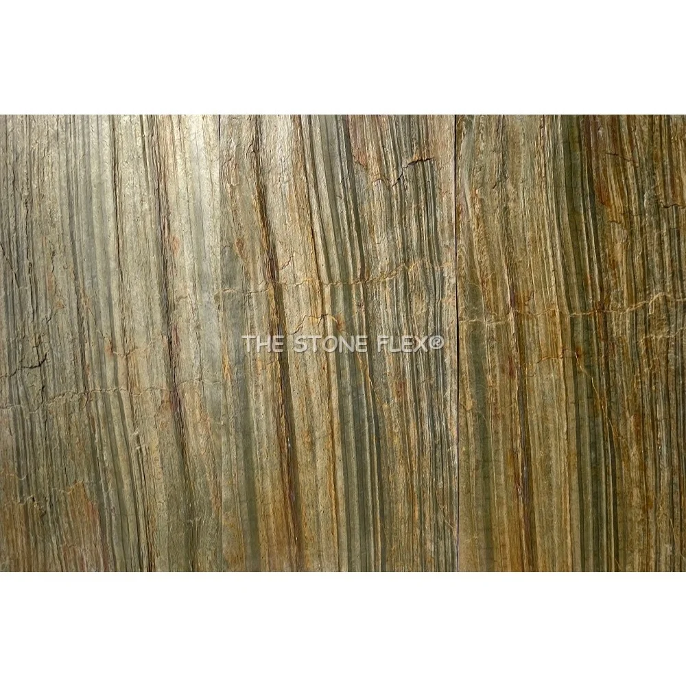 Eco Friendly Top Quality Flexible Forest Fire Quartzite Stone Veneer Sheet For Interior Exterior Wall Cladding