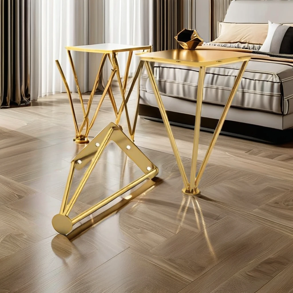 cast iron metal gold steel coffee dining sofa table bed furniture legs/Gold metal iron sofa legs matt black furniture legs for