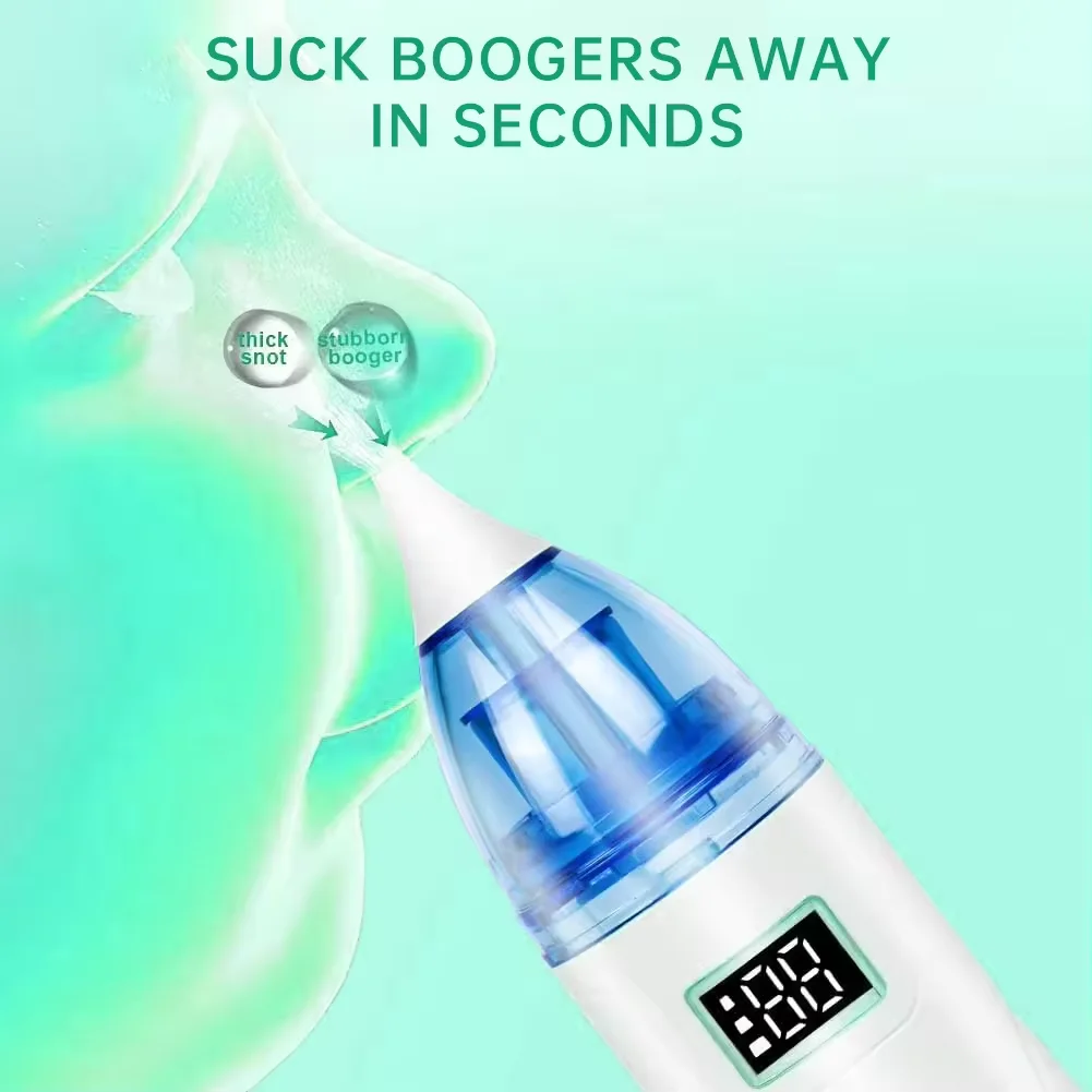limpiador nasal snot cleaner nasal rinse kit nose sucker rechargeable nasal irrigation system electric baby nasal aspirator