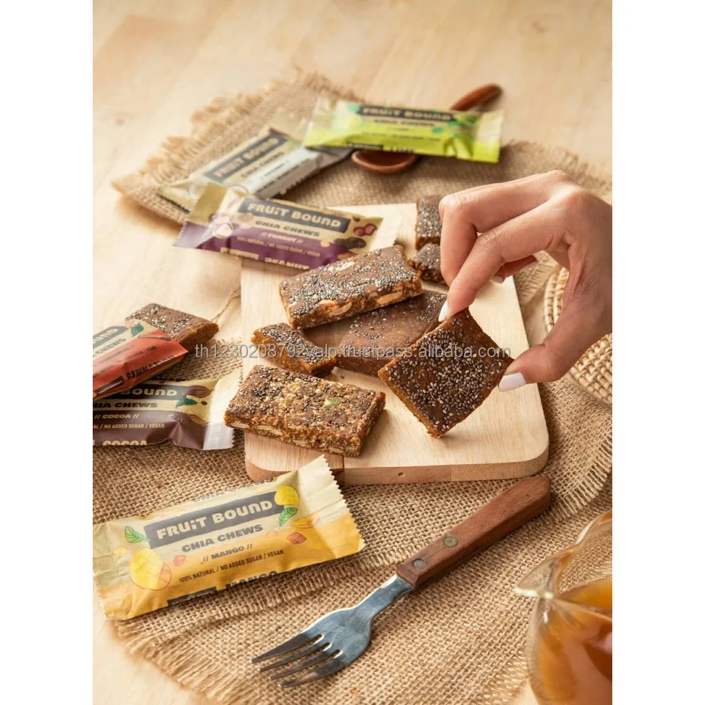 Fruit Bound Protein Bar Delicious Sugar Free Treats 40 grams  For Health Conscious People 6 Flavors New Style