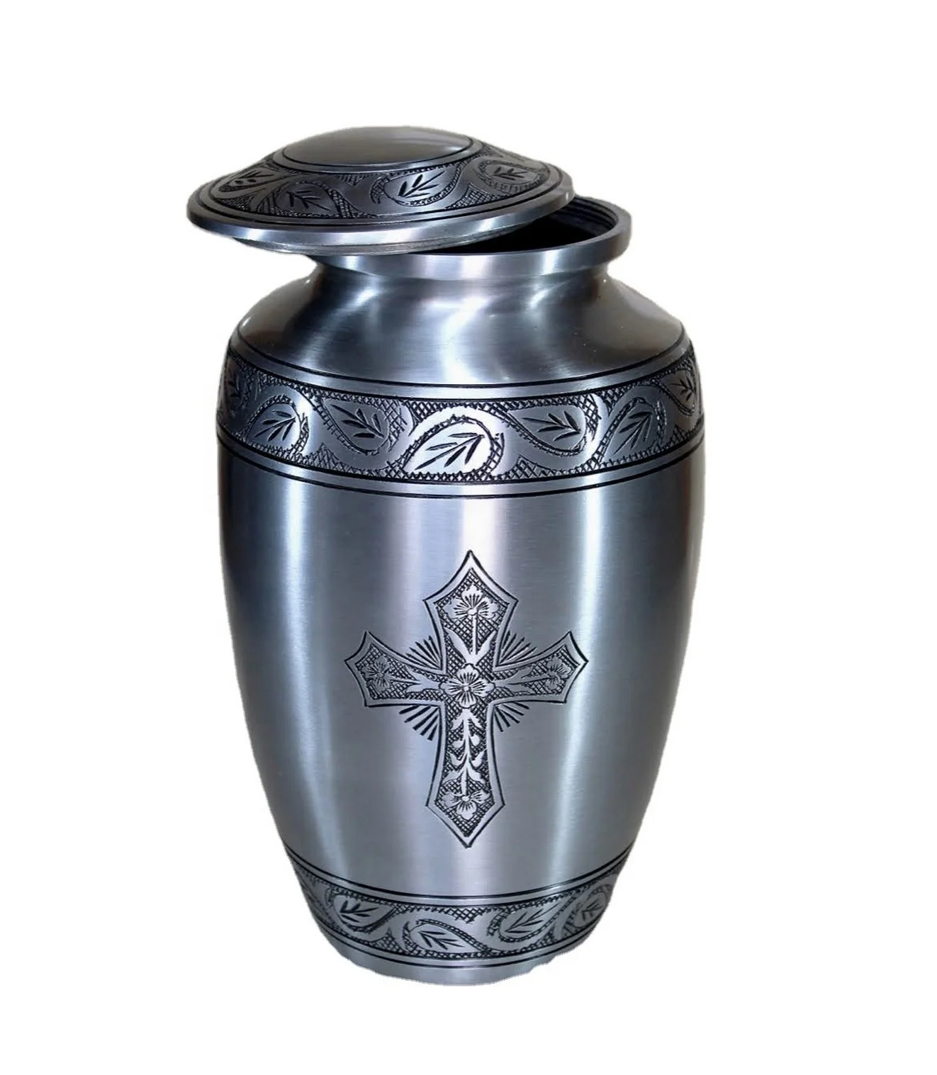 New Hot Selling Wholesale Cremation Urn Brass Cremation Urn Human Funeral Ashes Metal Memorial Cremation Urns