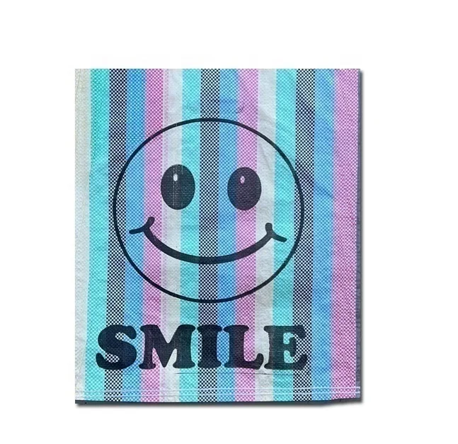 Factory Custom Poly PP Woven Sack Jute Bag Rice Grain Seed Agricultural Packaging Bags for sale