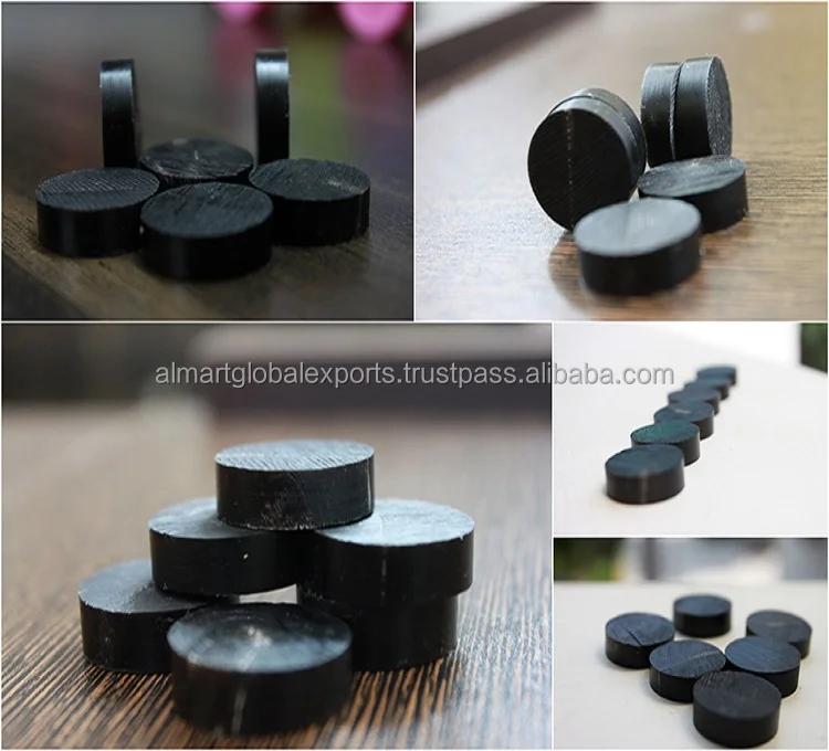 Natural Buffalo horn blank button white spot unfinished button for garments Accessories