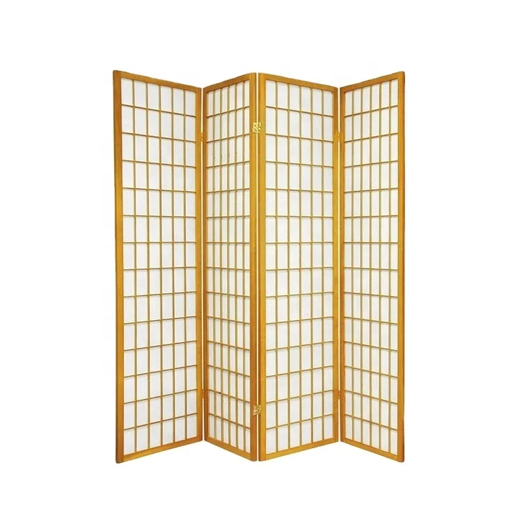 Modern 6ft Pine Wood Folding Screens MDF Fabric Room Divider Metal Technique Art Design Living Room Decorative Partitions