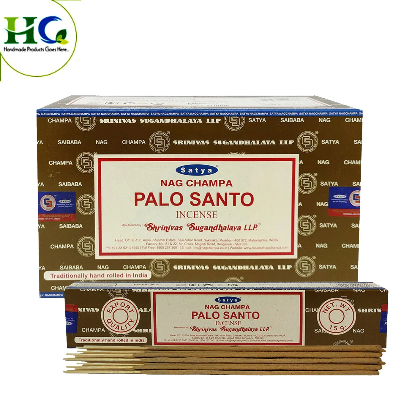 Оригинальная палочка для благовоний Jasmine Satya Nag Champa индийская ароматическая