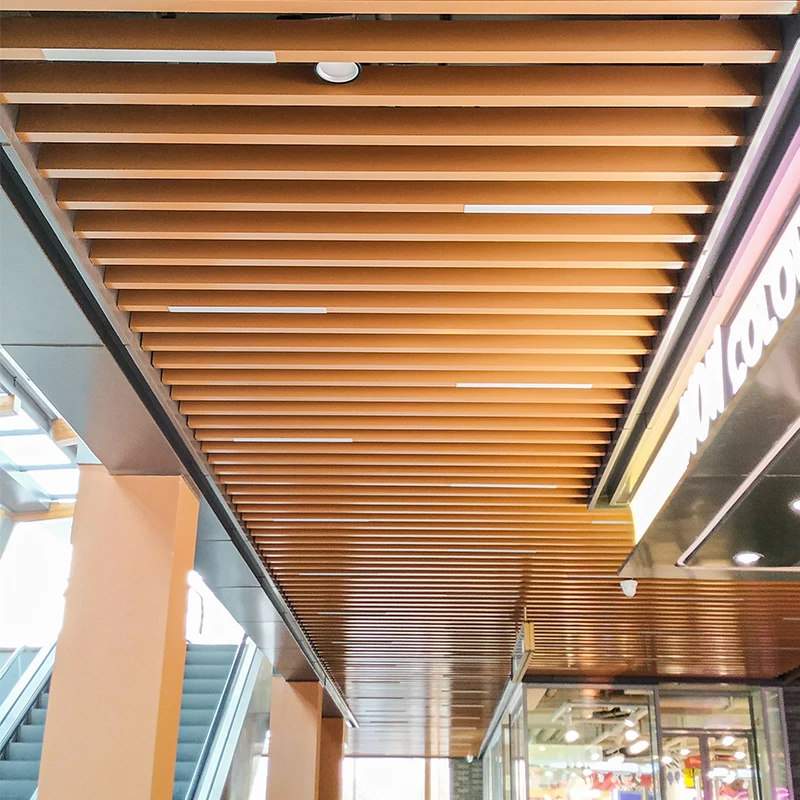 Water-proof Wpc Ceiling Tile Indoor Decorative WPC Ceiling