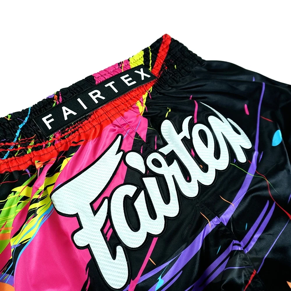 Latest Design Wholesale Sublimation Printed Fairtex Muay Thai Shorts 100% Polyester Fabric For Adults MMA Fairtex Fight Shorts