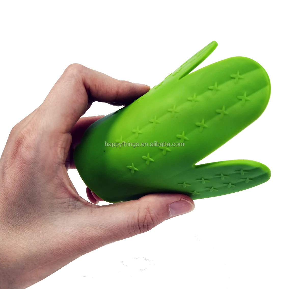 Оптом Пользовательский логотип новинка нескользящая Мягкая резиновая подставка С КАКТУСОМ с держателем для горшка