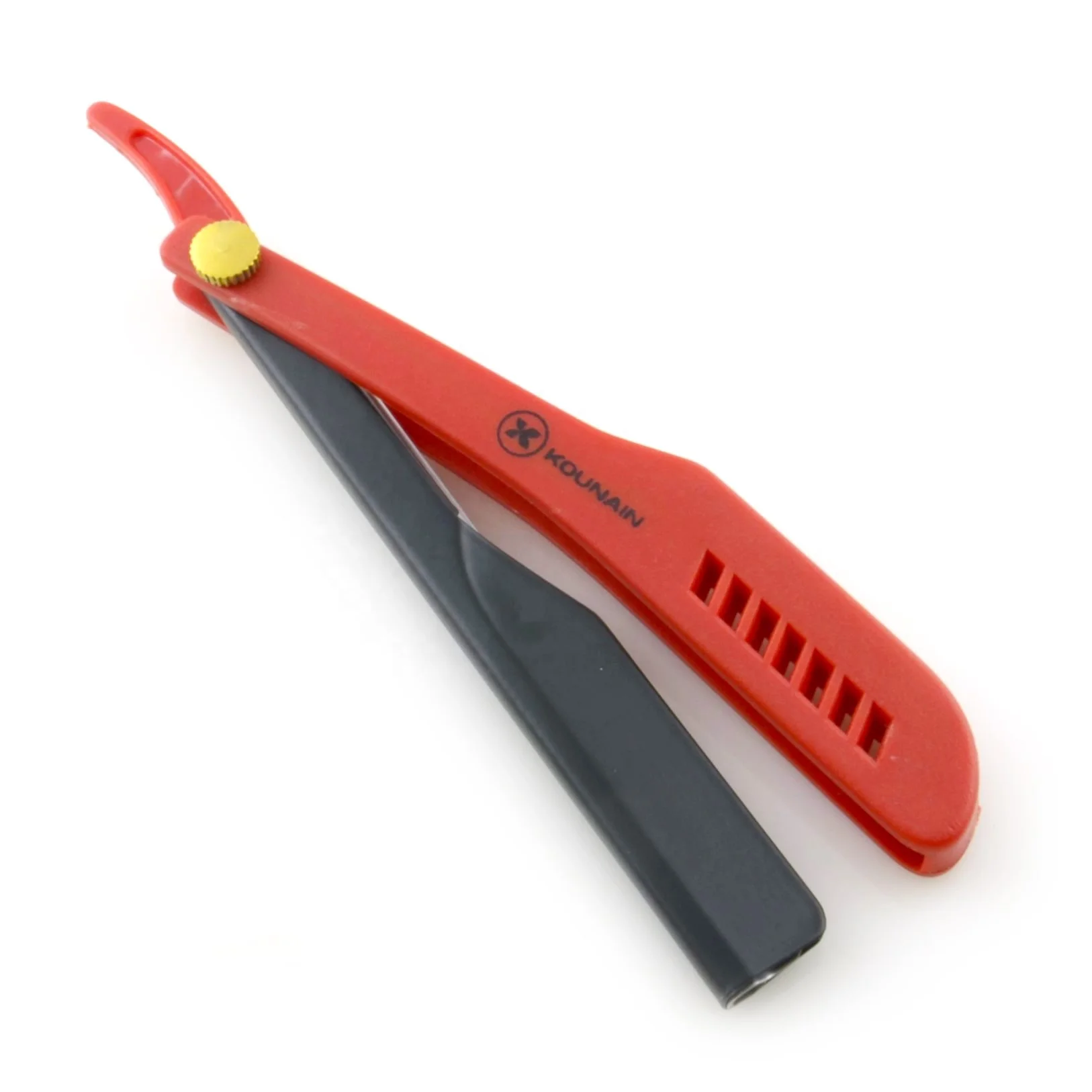 Kounain Professional Barber Folding Straight Edge Razor Shavette Manual Razor Hairdressing Haircut Bread Mustache Shavers salons
