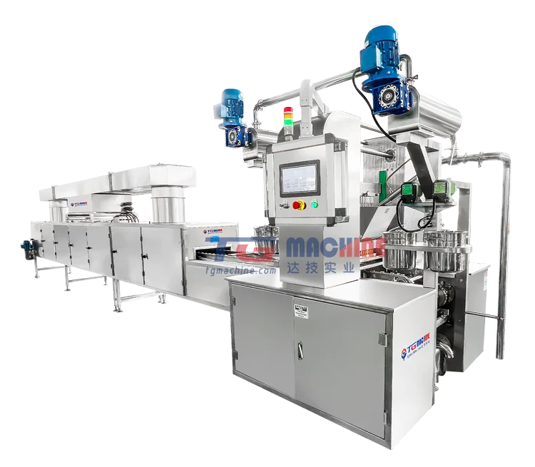Confectionery Industry colorful lollipop-making machine hard jelly candy equipment