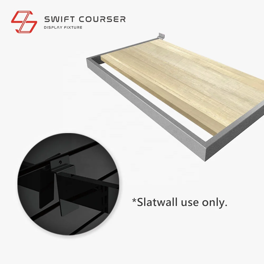 Store shelf for boutique supermarket