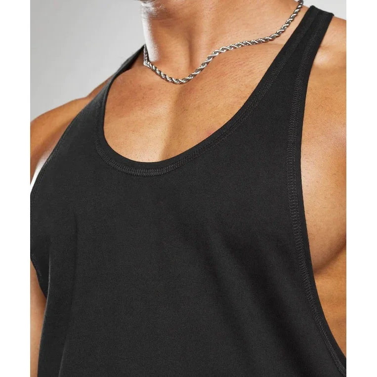 OEM Gym Singlets Mens Tank Tops S GYM Tank Top Sports Clothes Stringer Bodybuilding Fitness Men Fashion Custom Cotton Spandex