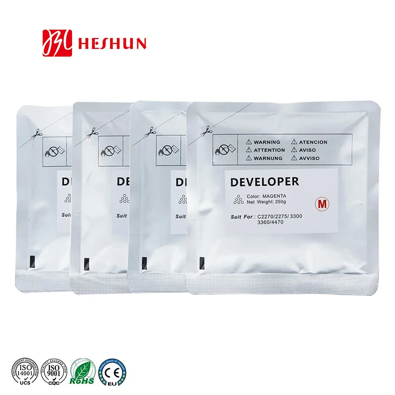 HESHUN Remanufactured New C2270 Copier Carrier with NW 250g for Xerox C 2270 2275 4470 3300 3360 7535 Toner Developer Powder
