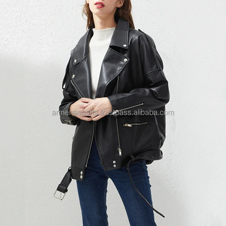 
Превосходное качество, индивидуальный дизайн, трендовая модная женская кожаная куртка 