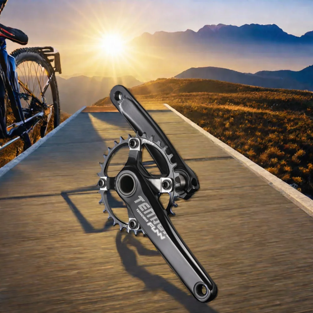 Mountain Bike crank 104BCD Hollow crank 175MM crank set