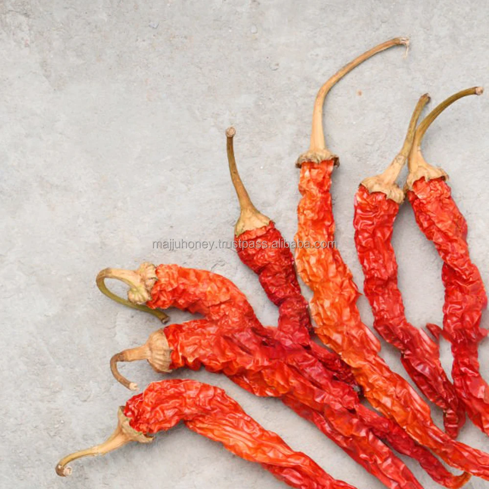 Premium Byadgi Red Chilli with stem Export Quality with strong taste and aroma Ideal for cooking and seasoning