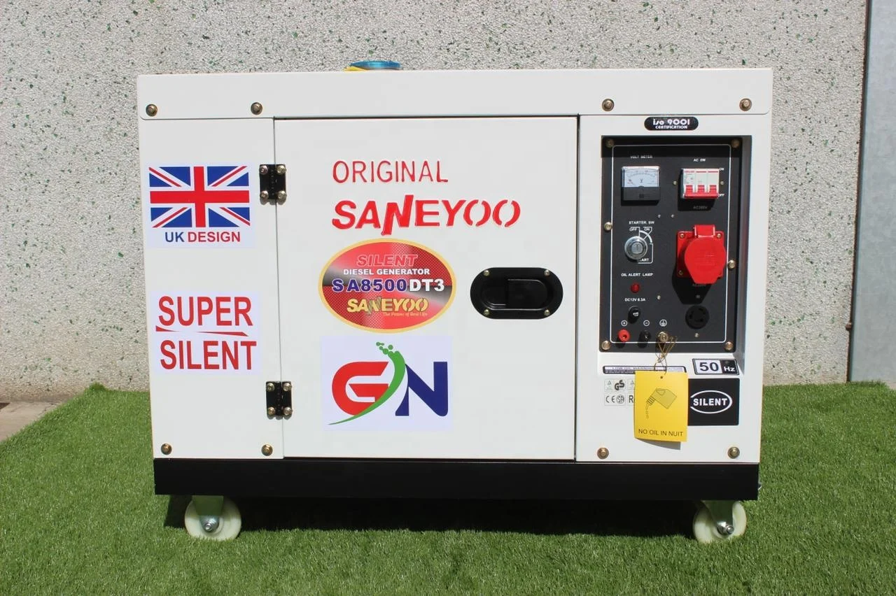 Diesel Generator Hot Sale 6KW Air Cooled Diesel Generator low price genset sound proof diesel generators