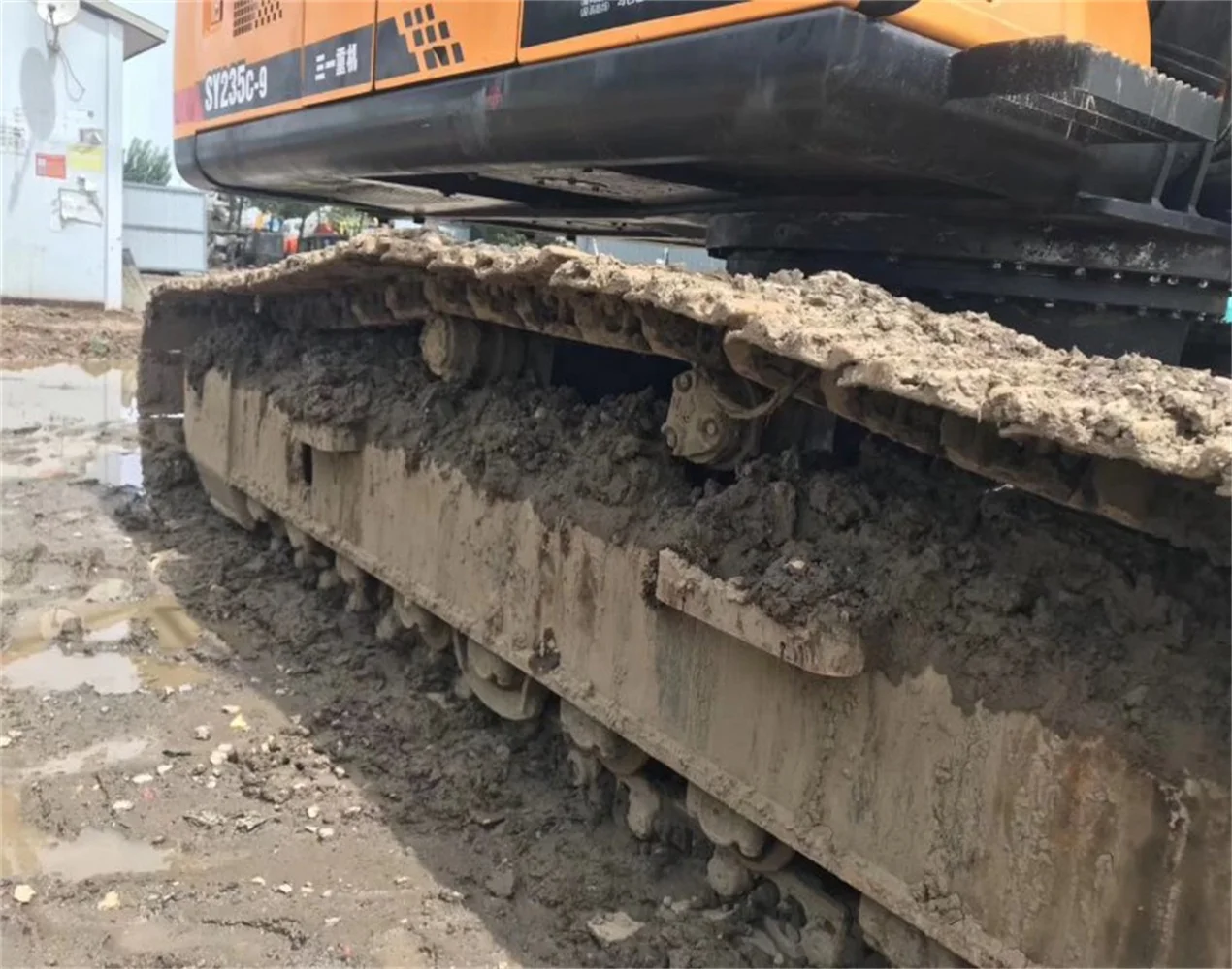 Used Heavy Duty Sany Sy135 Sy235 Hydraulic Crawler Excavator for construction