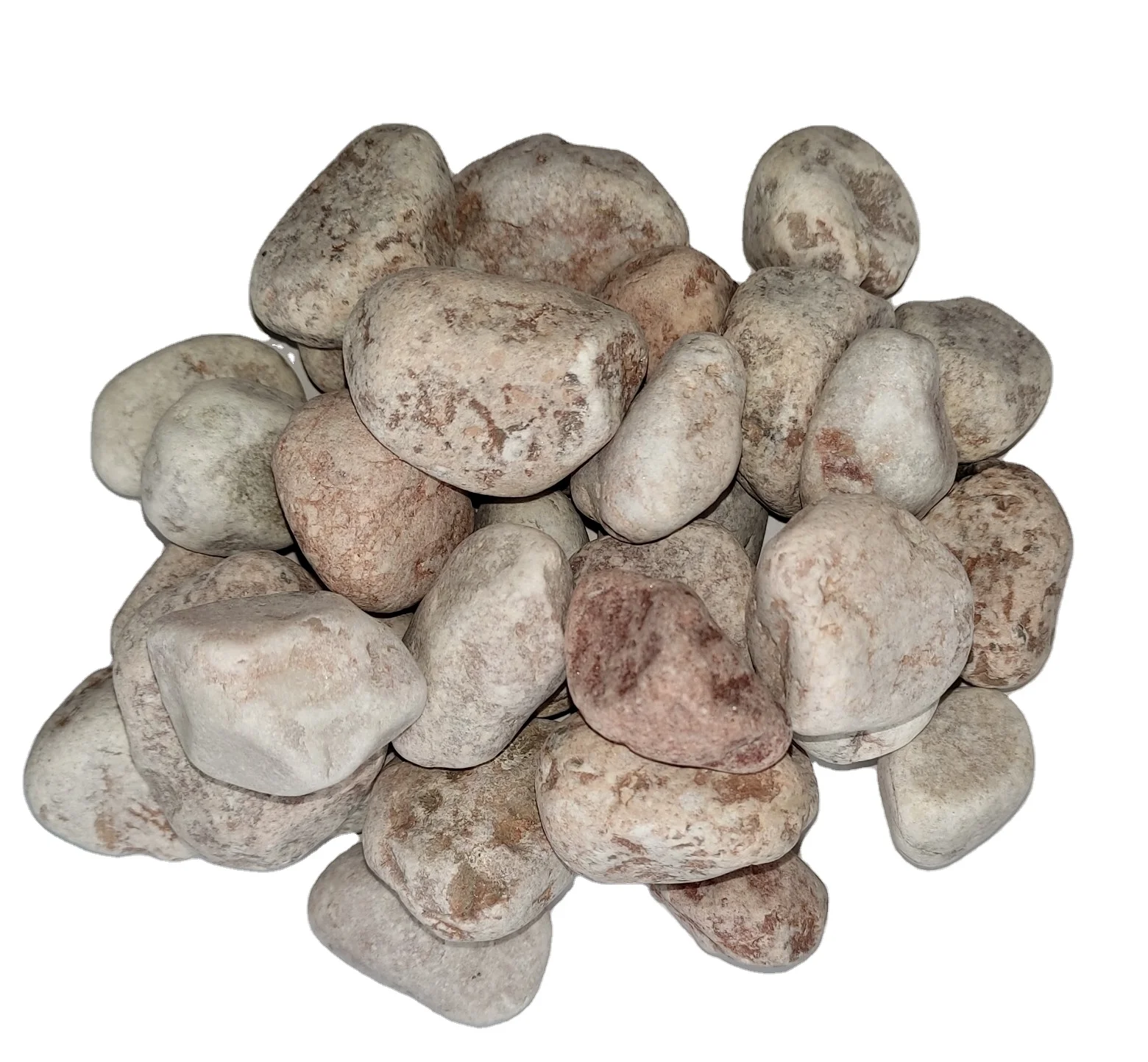 Vietnam 2-4cm Pink Quartz Stones and Gardening Landscape Pebbles Bulk Delivery of Nature-Inspired Charm