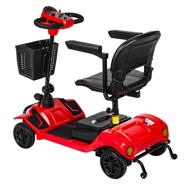 REC601 Wholesale Four Wheel Elderly Adult Electric Powered Mobility Scooter for Seniors