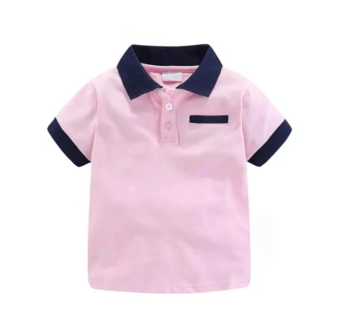 Fashion Cotton Breathable Blank Polo T-shirt Soft Plain Custom Logo Sportswear Polo Shirts with custom logo