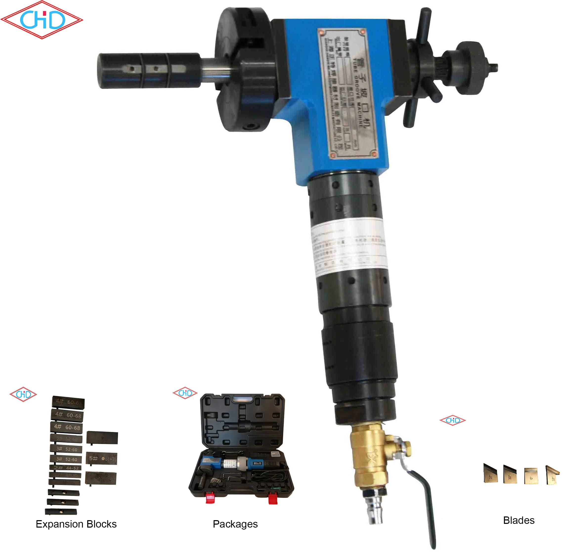 Портативная ручная машина для склеивания с пневматическим Мотором для различных видов срезания поверхности трубы 16-28 мм
