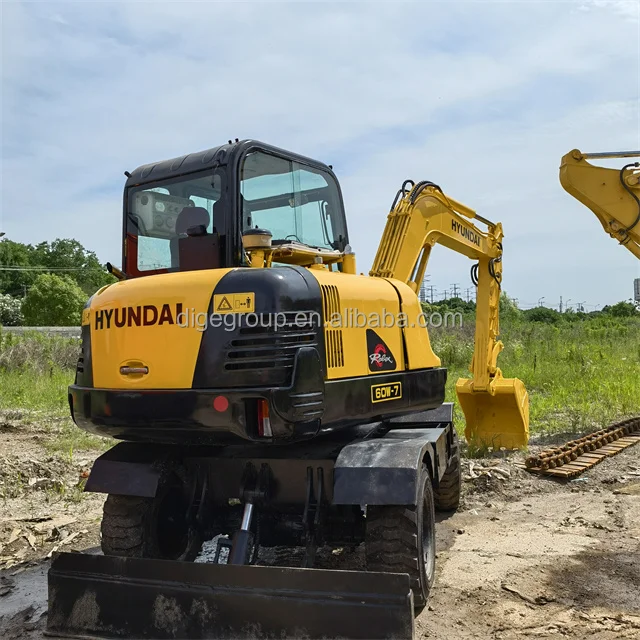Б/у экскаватор Hyundai 60W-9 колесный