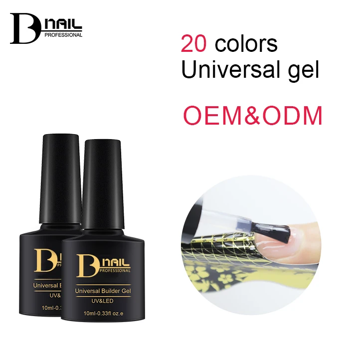 ice nova universal builder hard gel nail soak off camouflage buildering nail extensions 20/30/50g jar uv gel builder for nails