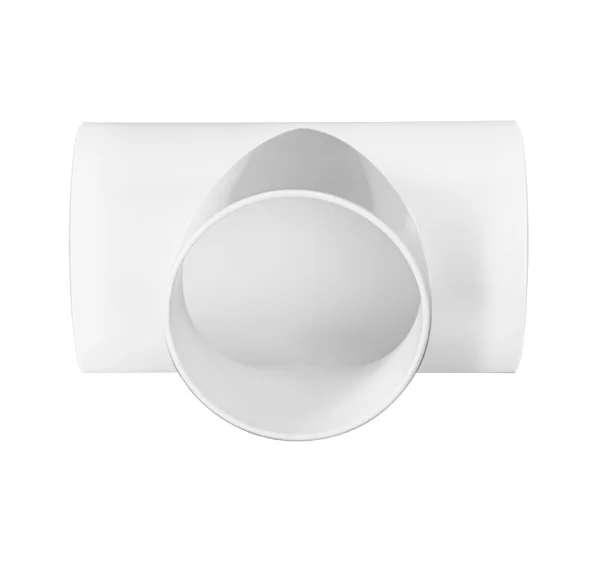 4 Inch Air Duct Connector Equal Three Way Pipe T Piece Duct Splitter