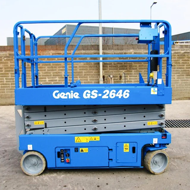 Genie Used Awp Lift Model GS-2646 9.96m Electric Scissor Lift price for all country