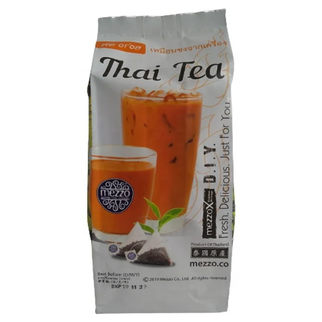Best Selling Thai Tea Instant Powder 5 Sachets Ready Mix Mezzo Brand for Drink Beverage from Thailand Made in Thailand