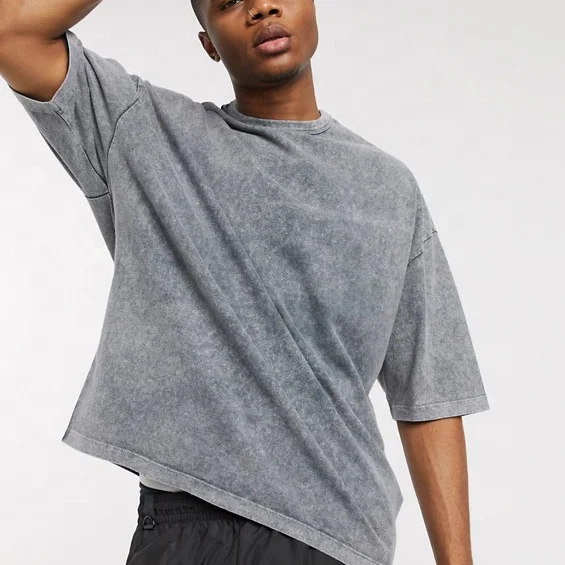 Мужская Однотонная рубашка хорошего качества с 100%