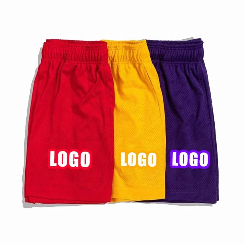 Mesh Shorts for Men Sports Quick Dry Home Printed Luxury Hot Deals Pack Man Short Pants 90s Y2k Cortos Korean Style Streetwear