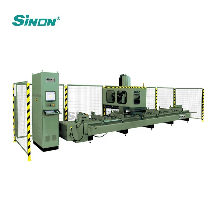 GSGZA-CNC-7000 Automatic Aluminum Profile Processing Machinery for All Kinds Processing Duty
