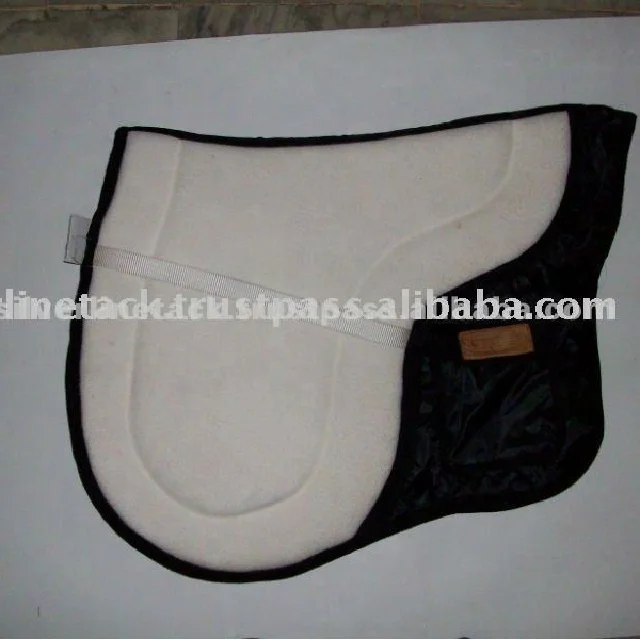 Horse Leather Saddle Pad.