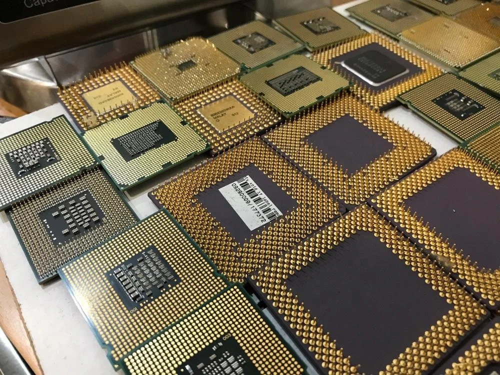 100% Intel 486 & 386 CPU Computer Gold RAM Scrap Ceramic CPU scrap ready for sale at a cheap price
