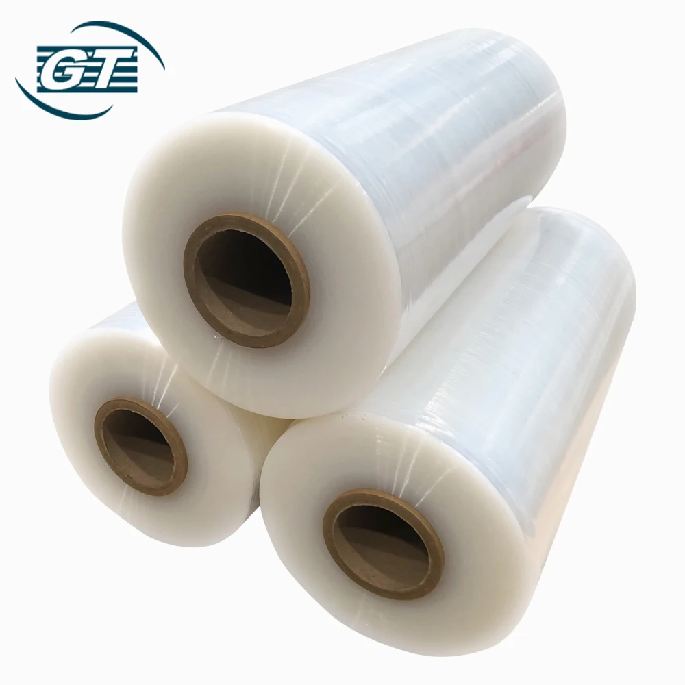 Film Roll Package Transparent Pallet Pe Power Wrap Stretch Film Packaging Wrapping Film environment friendly products