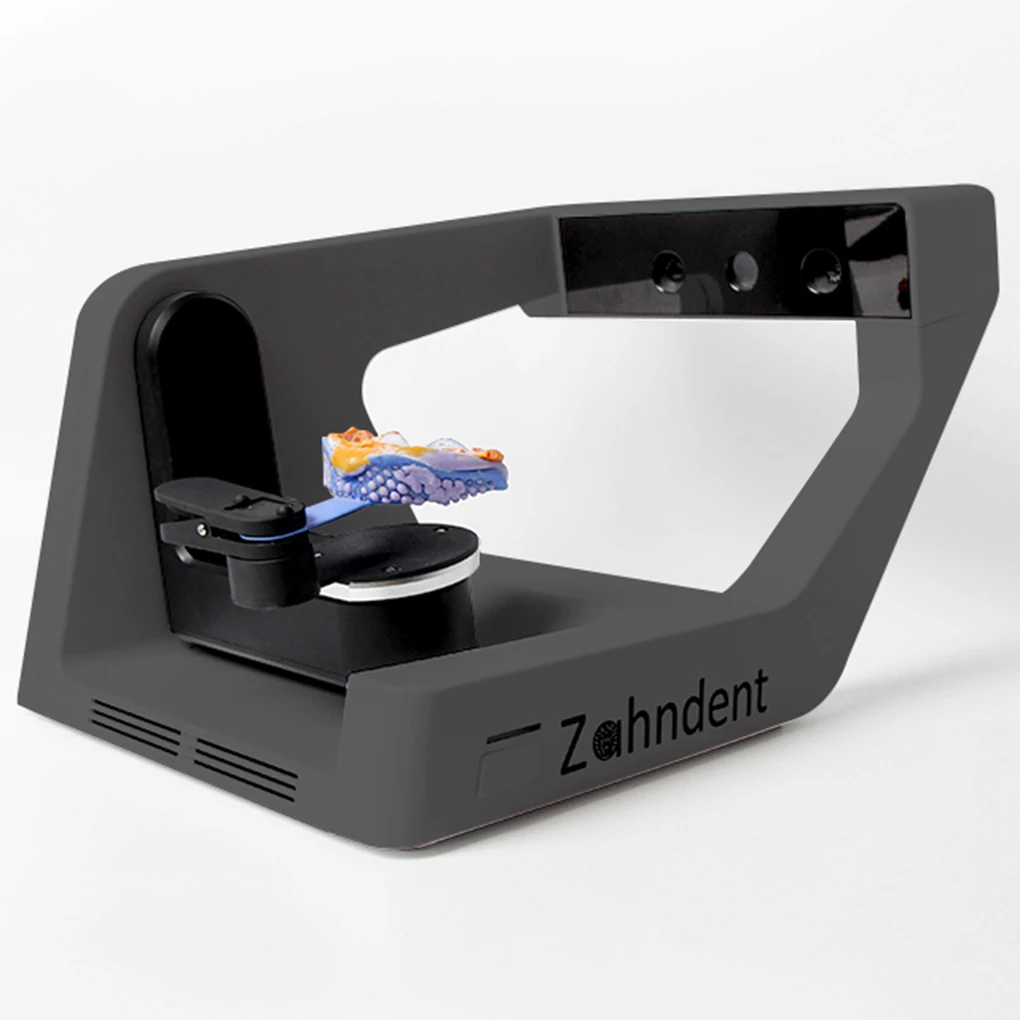 Zahndent high quality 0.08mm accuracy autoscan desktop 3d scanner dental lab scanner