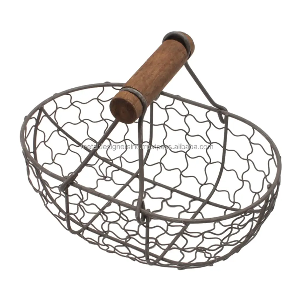 Metal Black fruits Tableware and kitchenware Storage wire baskets in ship sided new and unique look table fruit basket