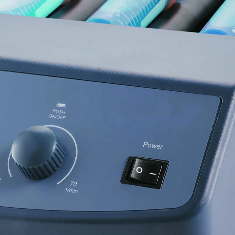 MX-T6-S Blood Tube Roller Mixer Machine Laboratory Mixer Tube Roller 6 Rollers Mixing Length 280mm Blood Sample Mixer