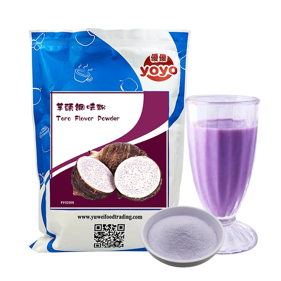 Milk Tea Taro Flavored Milk Tea Powder For Bubble Tea