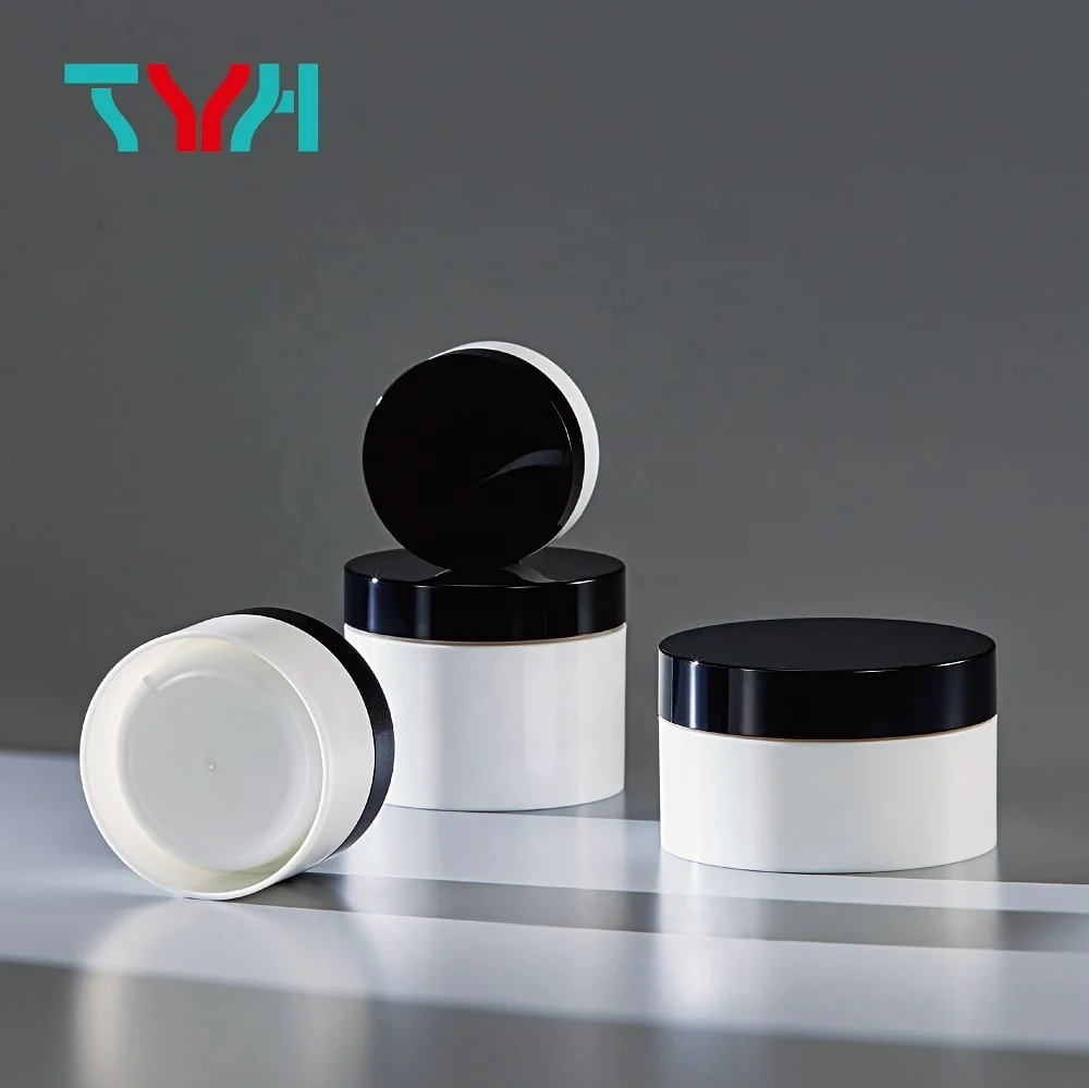 (READY STOCK) 30ml PP Glossy White Plastic Round Multipurpose Jar with PP Cap for Tester Sample Travel Kits (PB30)