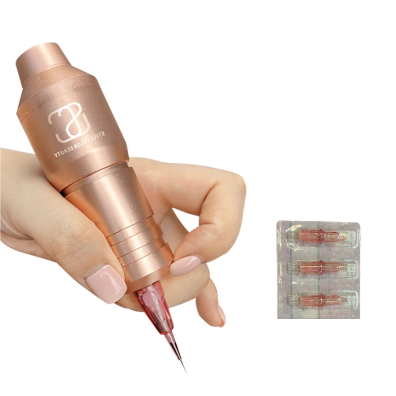 wholesale permanent makeup machine wireless tattoo machine makeup microneedling machine tattoo guns