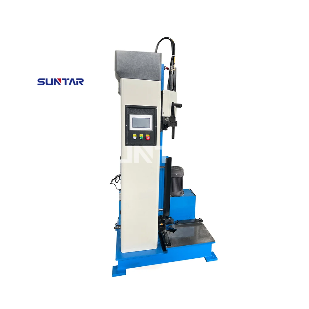 SUNTAY Standing Hvac Duct Hydraulic Seam Closer Sewing Vertical Rectangular Locker Machine