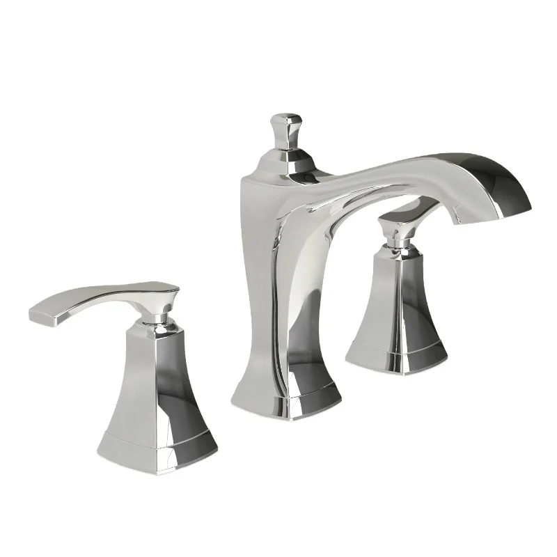 8 inch lavatory Wide Spread Faucet in chrome