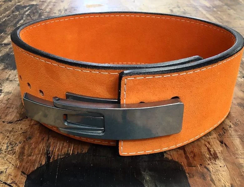 2022 High Quality Custom Weight Lifting Belt Leather Power Lever Gym Training lever belt powerlifting Cowhide