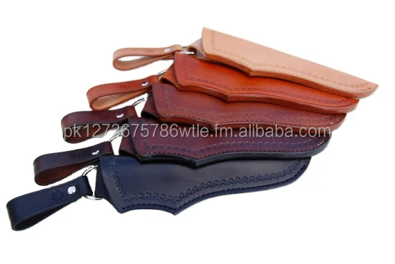 Leather Knife Sheaths for fix blade