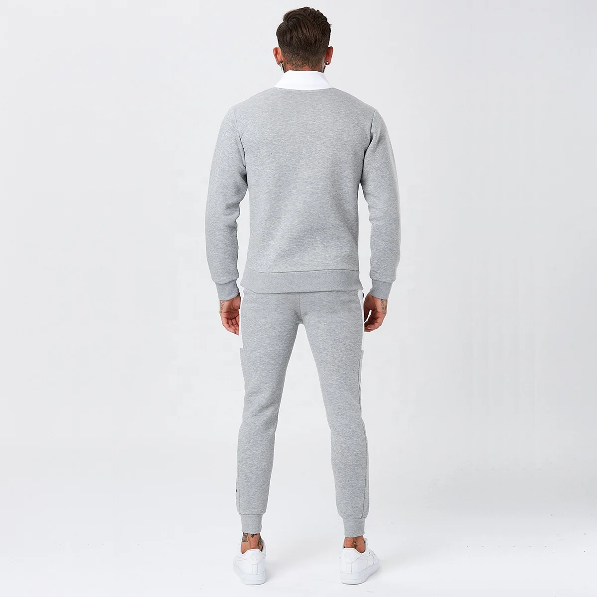 Warm Clothes Men Two Piece Outfits Fashion Sets Coldker Men Winter Outfits Casual Tracksuits