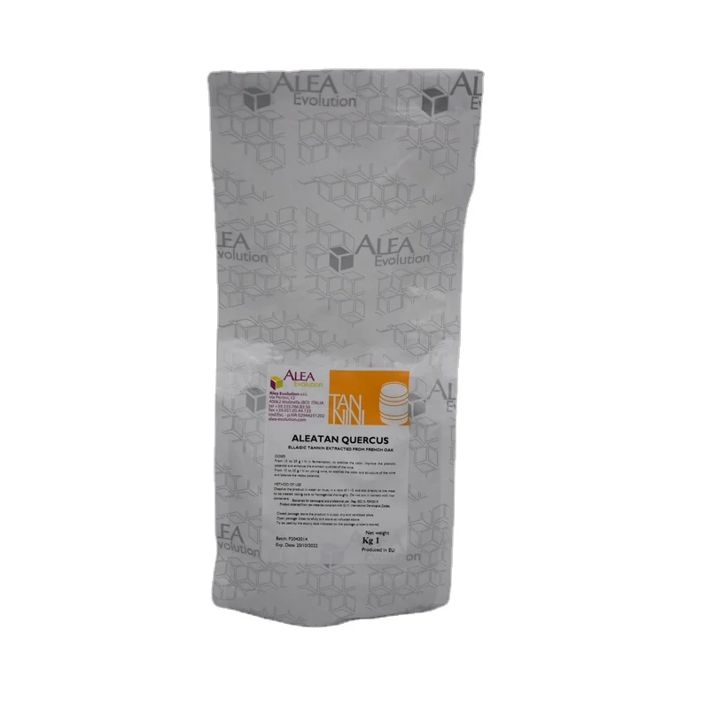 High Quality Made In Italy Oenological Tannin yeast ALEATAN QUERCUS Hot Sale  in 1 kg and 10 kg